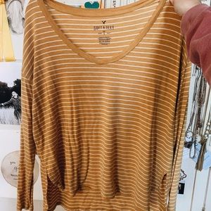 american eagle soft and sexy long sleeve shirt